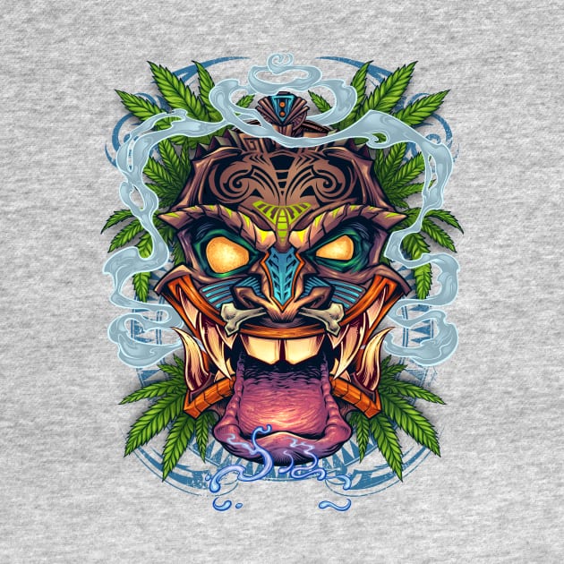 Tiki Head by FlylandDesigns